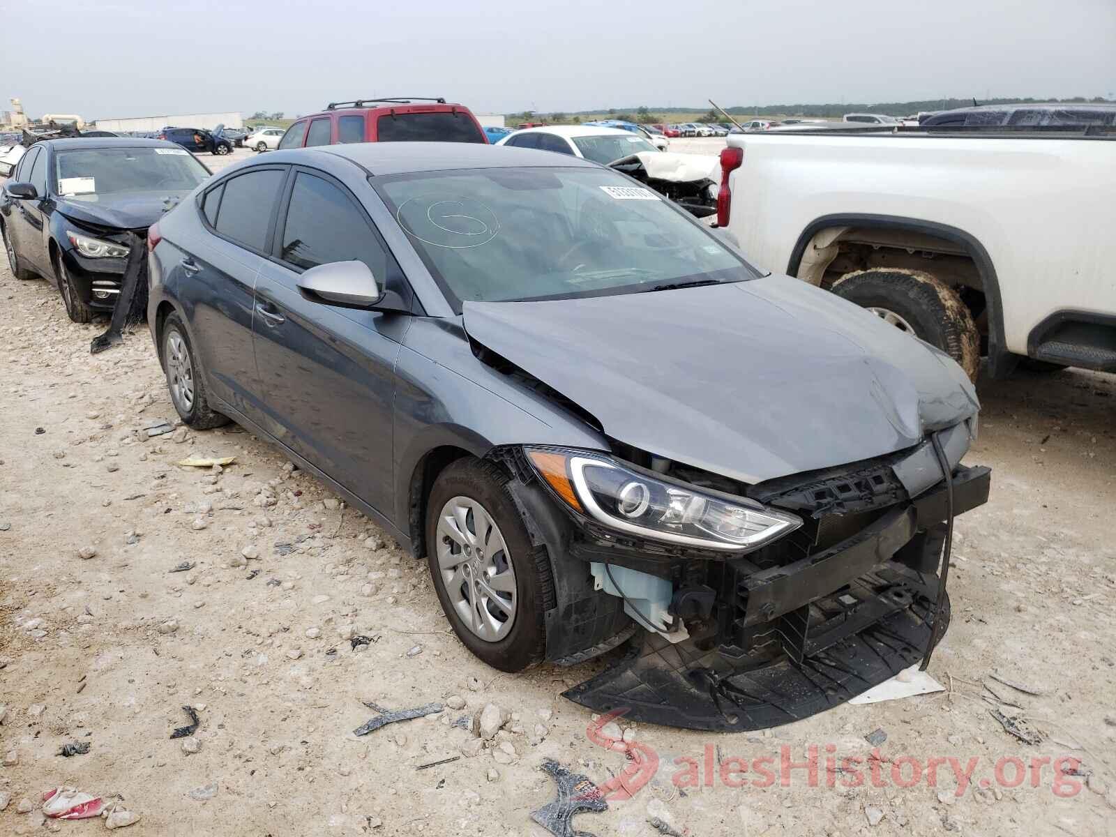 KMHD74LF4HU407646 2017 HYUNDAI ELANTRA