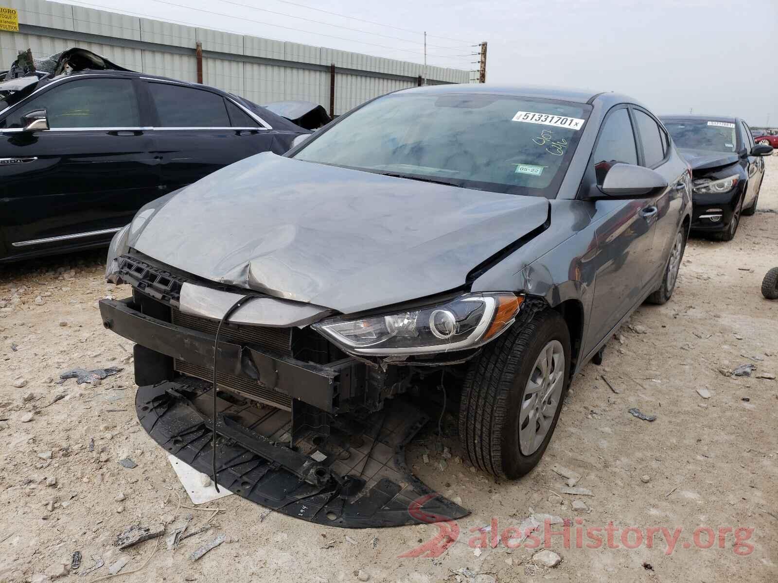 KMHD74LF4HU407646 2017 HYUNDAI ELANTRA