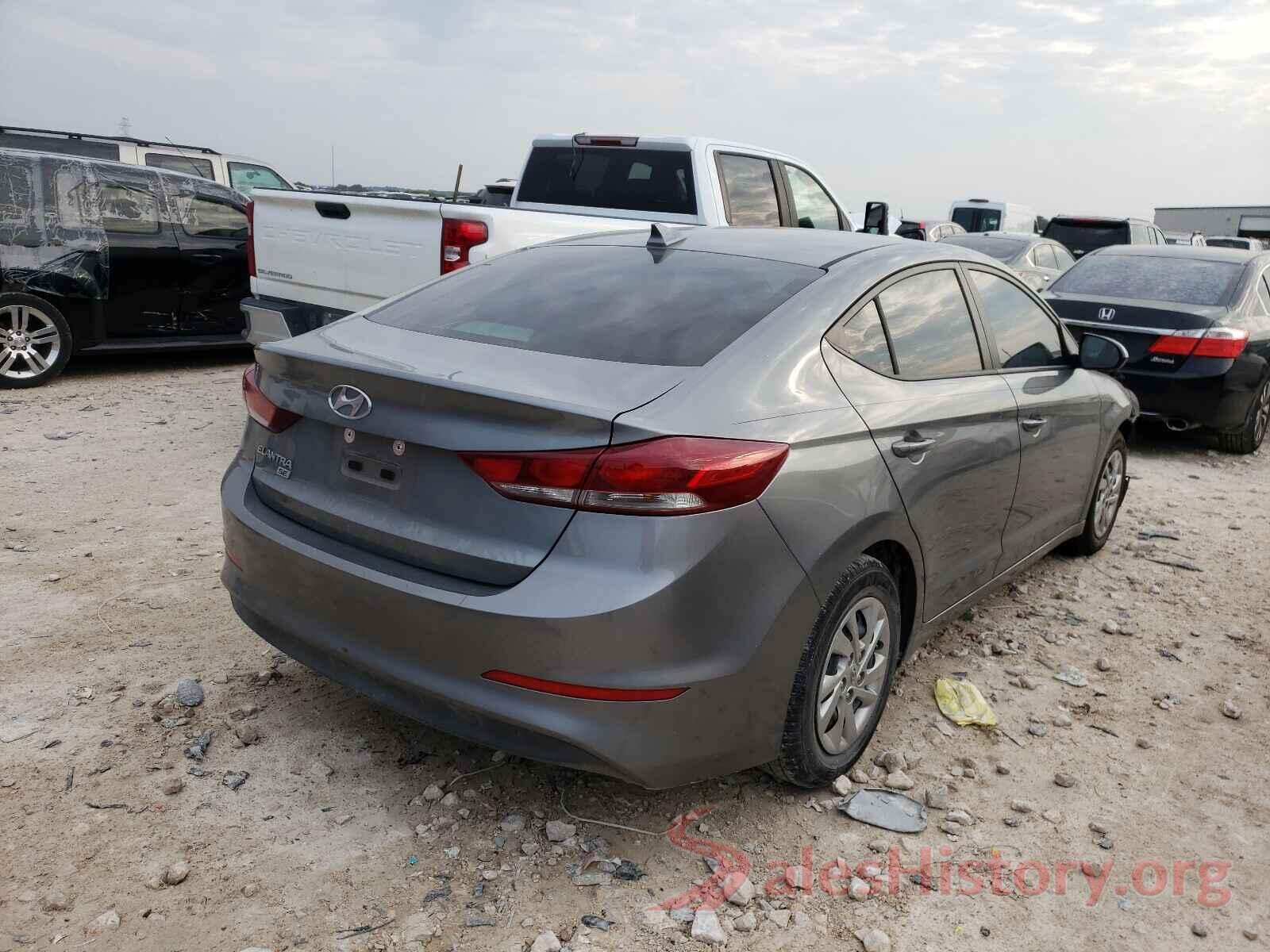 KMHD74LF4HU407646 2017 HYUNDAI ELANTRA