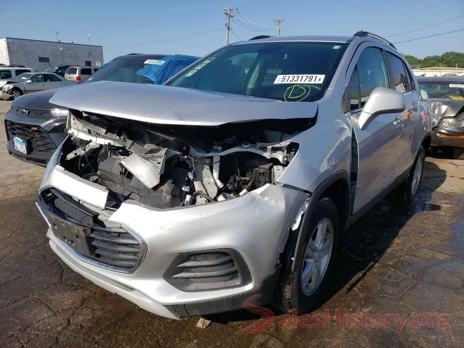 KL7CJPSBXKB955135 2019 CHEVROLET TRAX