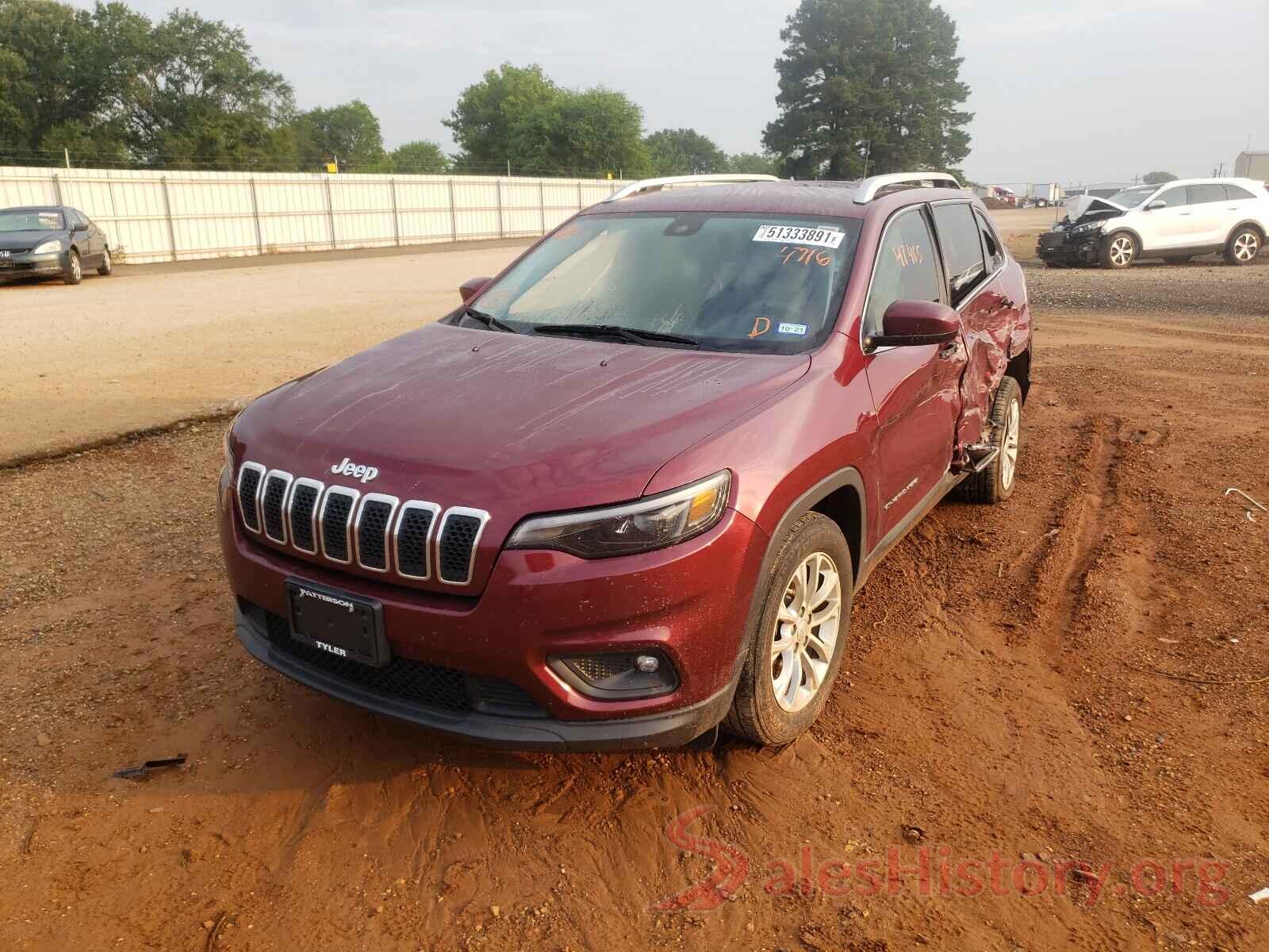 1C4PJLCB0KD434716 2019 JEEP CHEROKEE