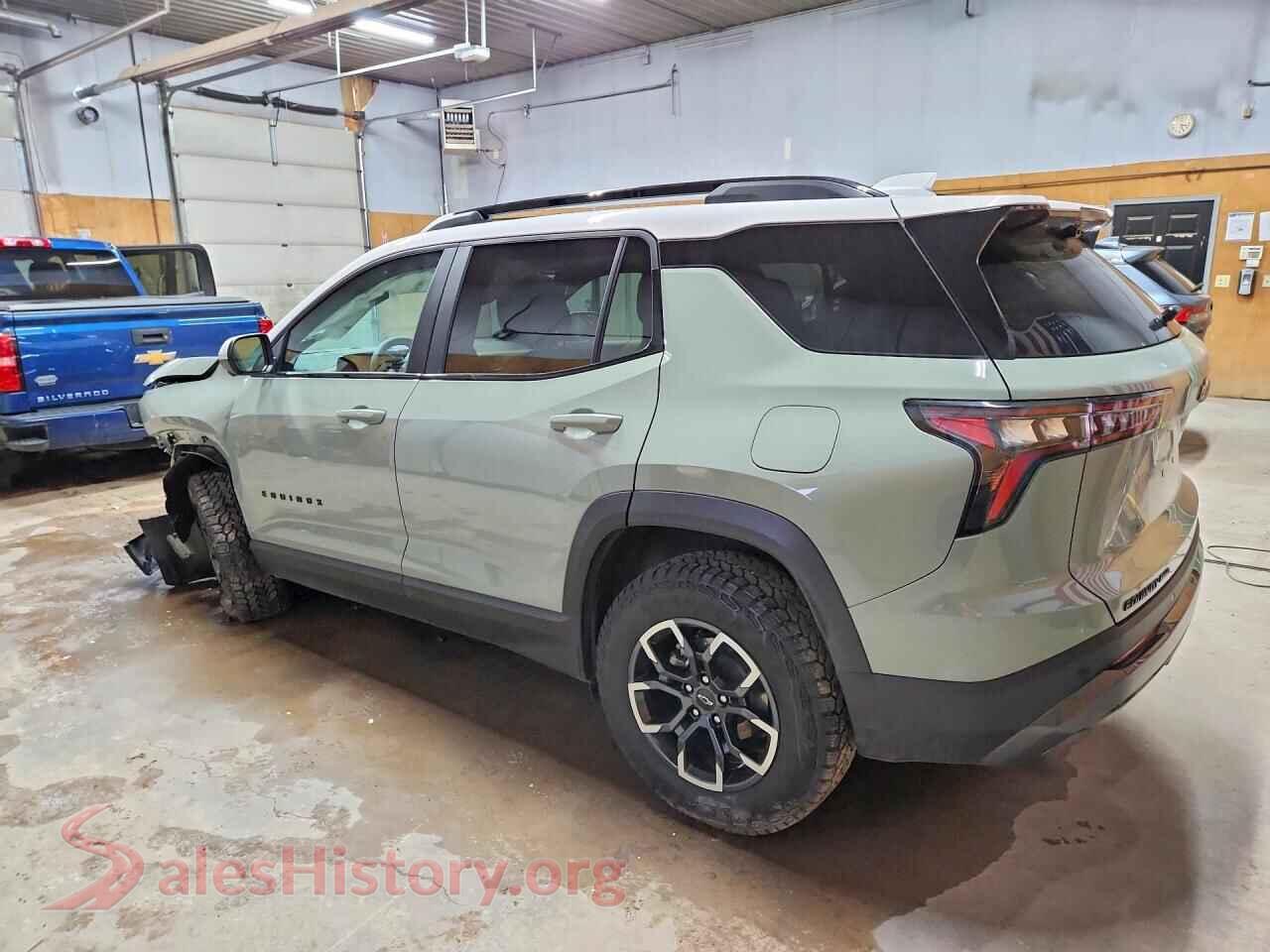 2025 CHEVROLET EQUINOX VIN 3GNAXSEG8SL137122, front view