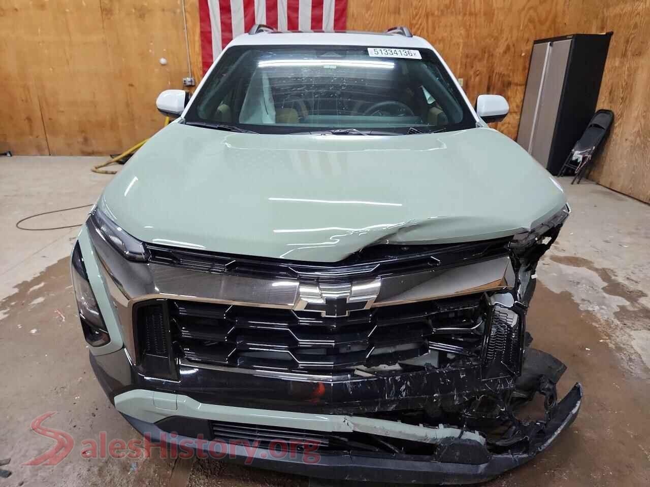 2025 CHEVROLET EQUINOX VIN 3GNAXSEG8SL137122, rear view