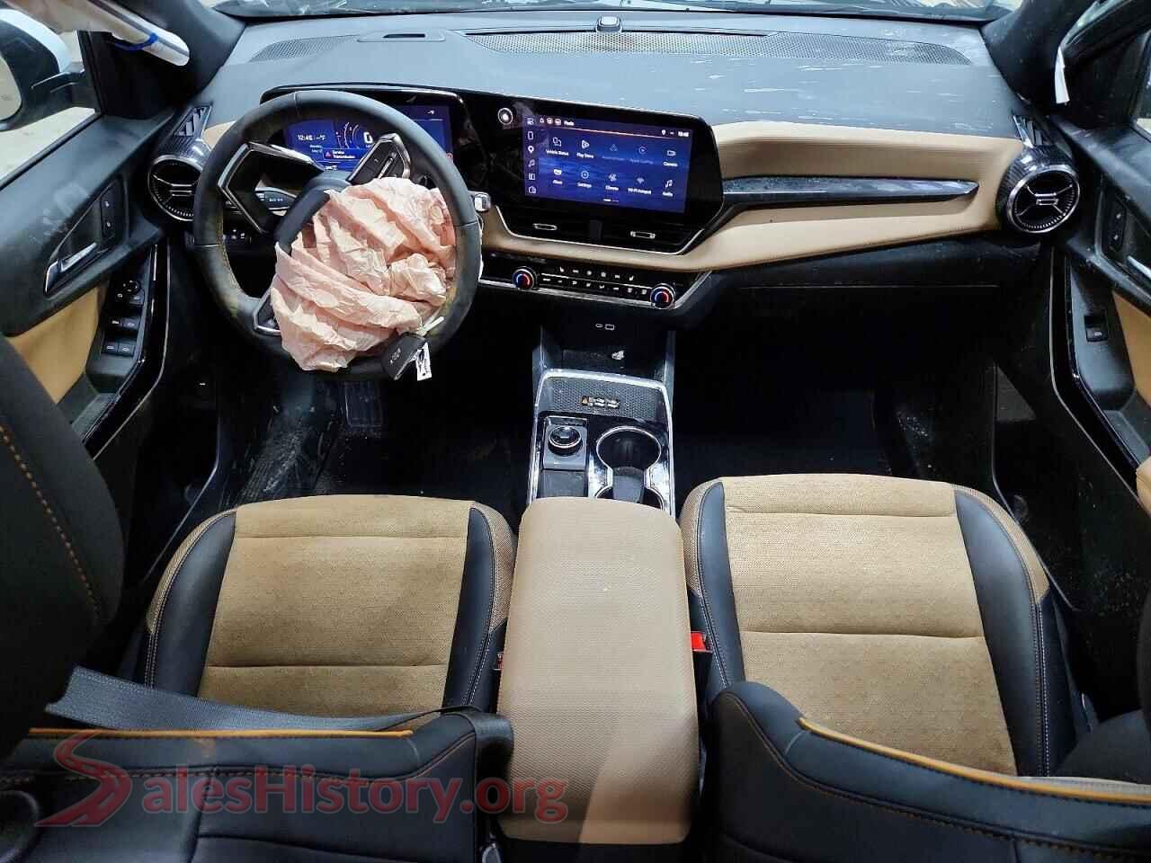 2025 CHEVROLET EQUINOX VIN 3GNAXSEG8SL137122, interior dashboard