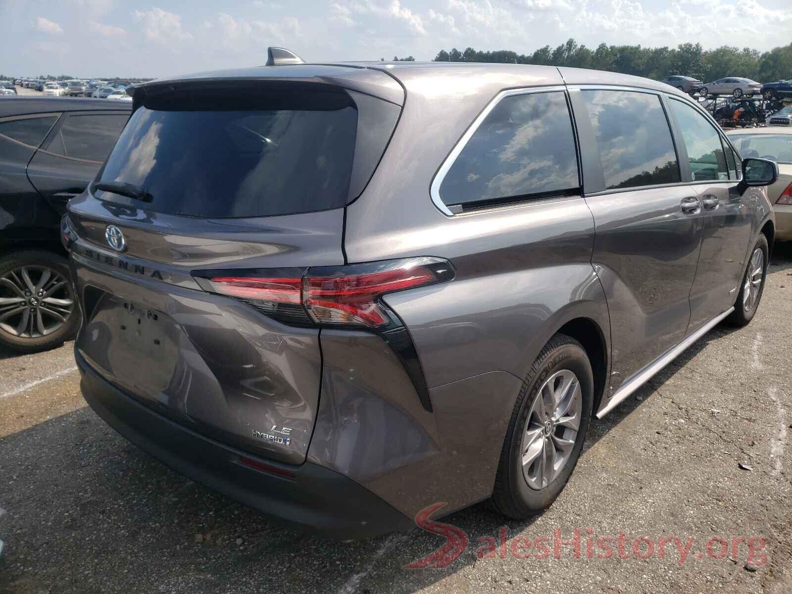 5TDKRKEC5MS014850 2021 TOYOTA SIENNA