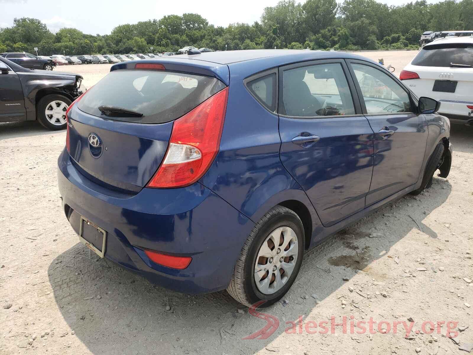 KMHCT5AE4GU243143 2016 HYUNDAI ACCENT