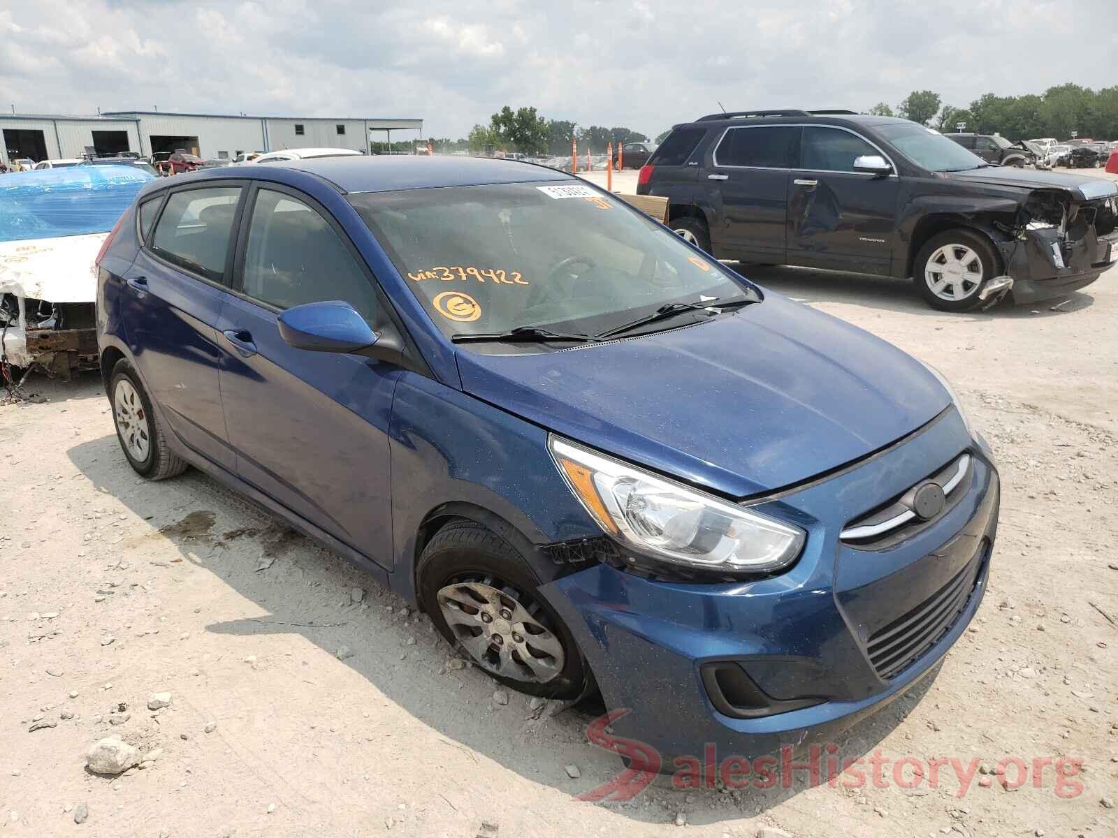 KMHCT5AE4GU243143 2016 HYUNDAI ACCENT