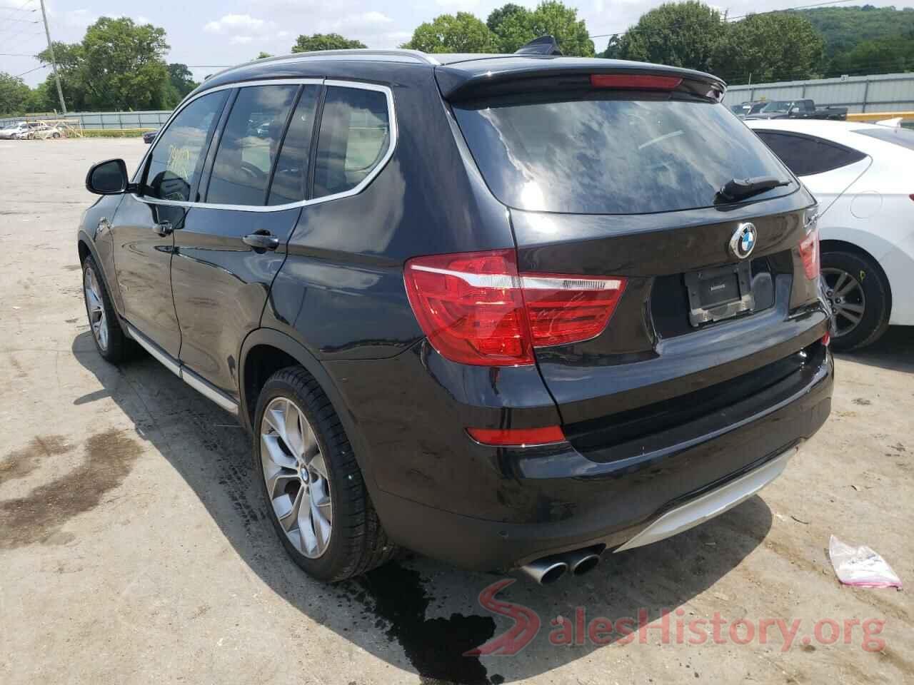 5UXWX9C57G0D80967 2016 BMW X3