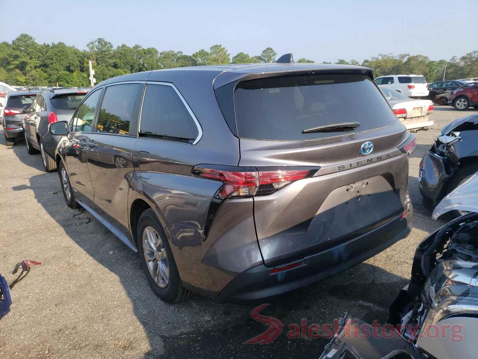 5TDKRKEC4MS017836 2021 TOYOTA SIENNA