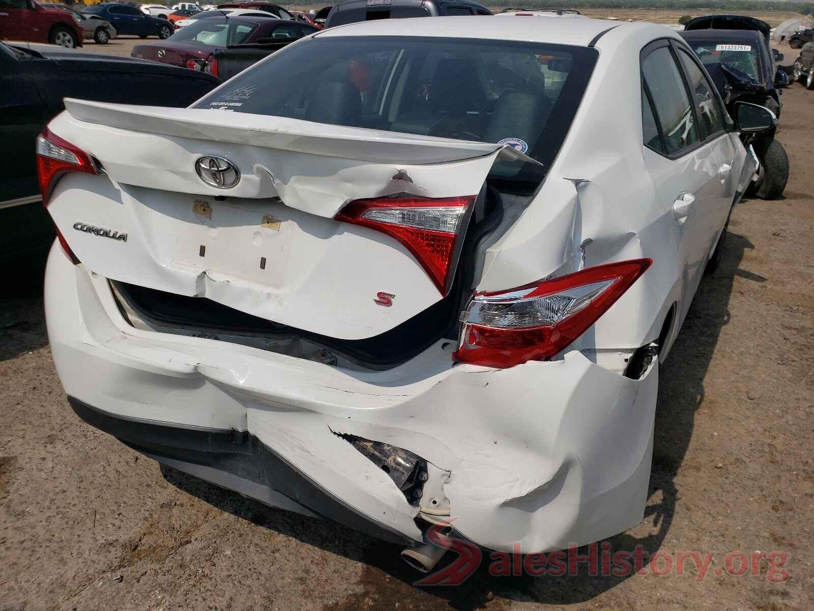 5YFBURHE7GP562673 2016 TOYOTA COROLLA