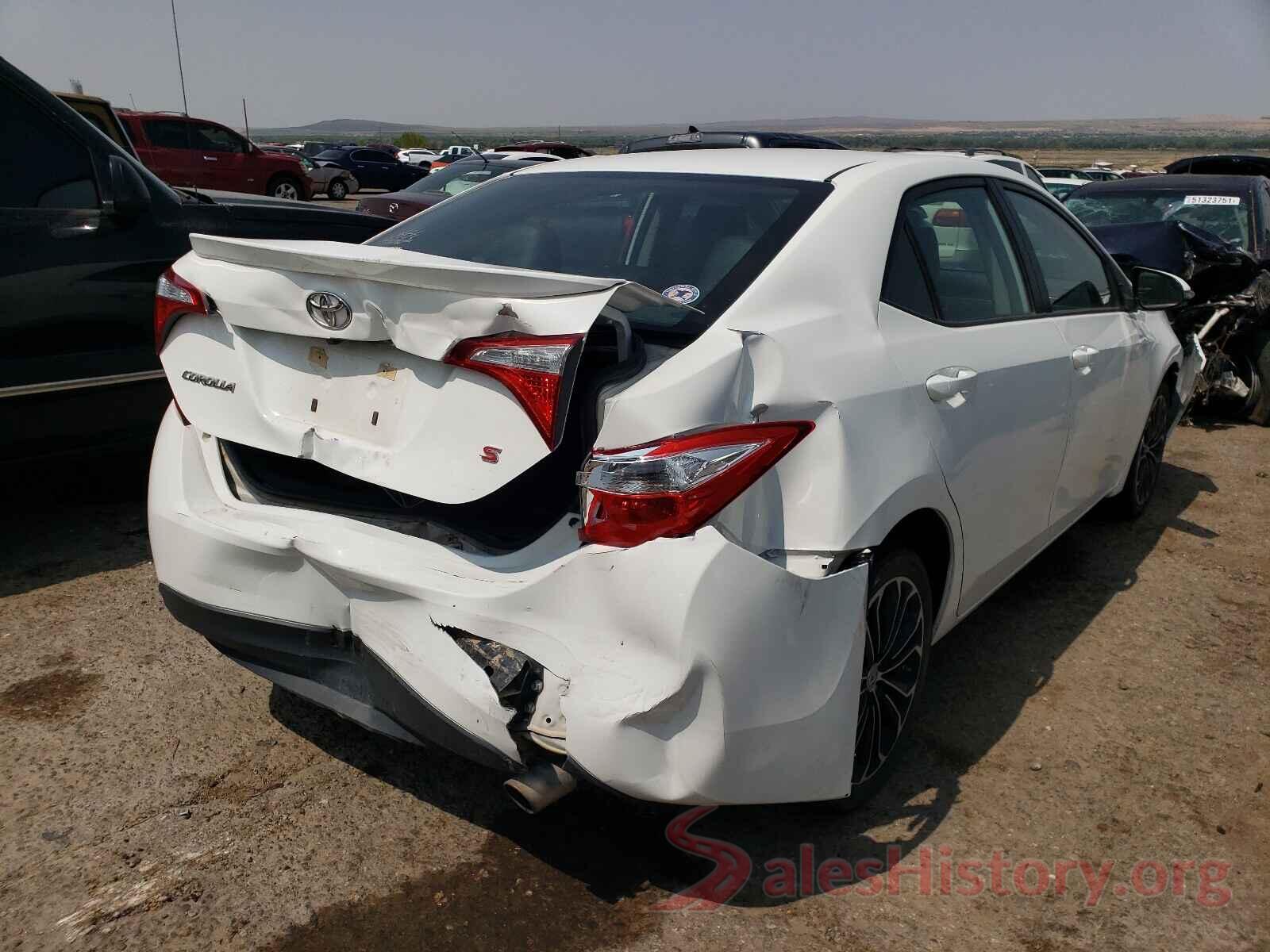 5YFBURHE7GP562673 2016 TOYOTA COROLLA