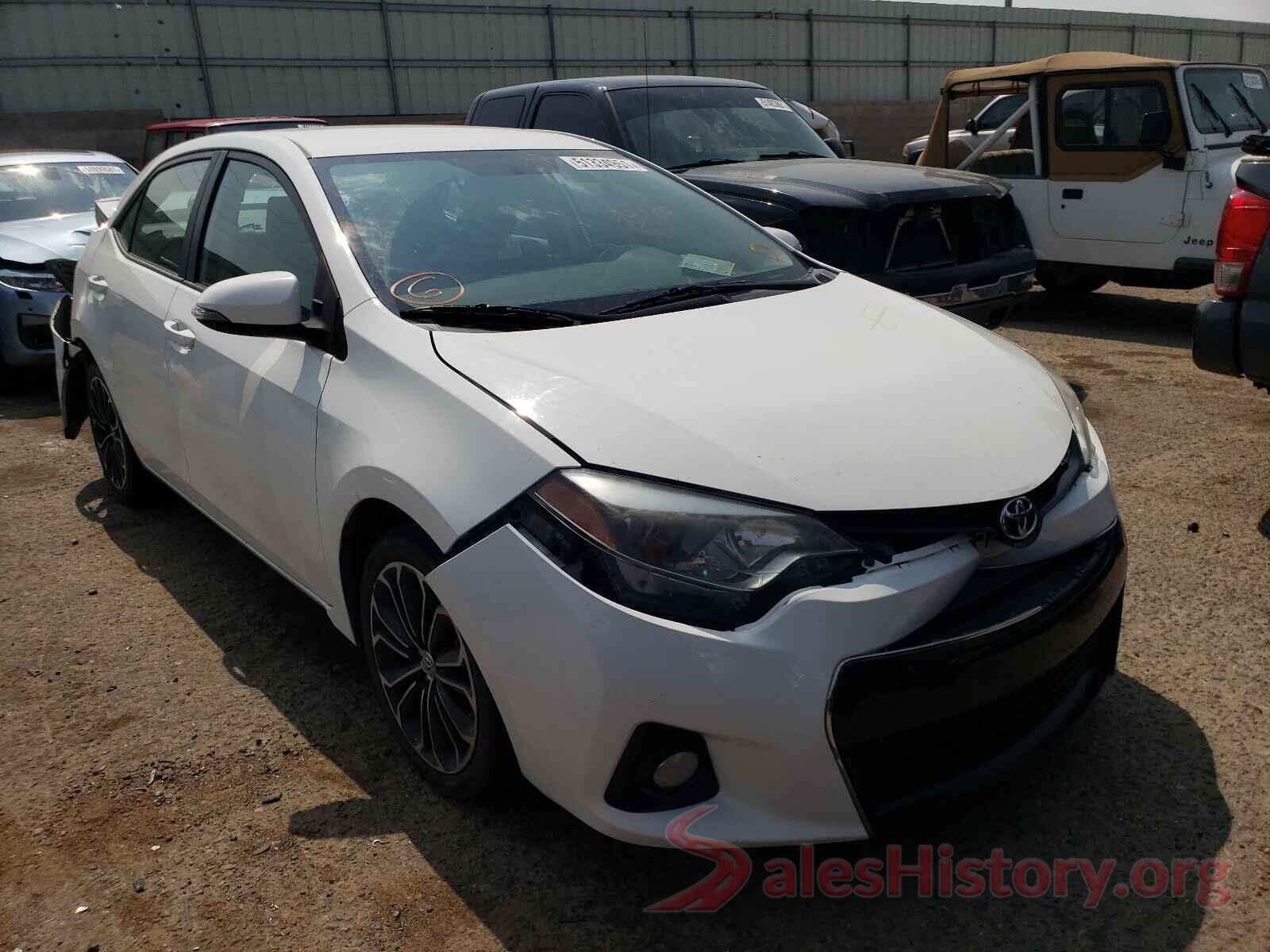 5YFBURHE7GP562673 2016 TOYOTA COROLLA