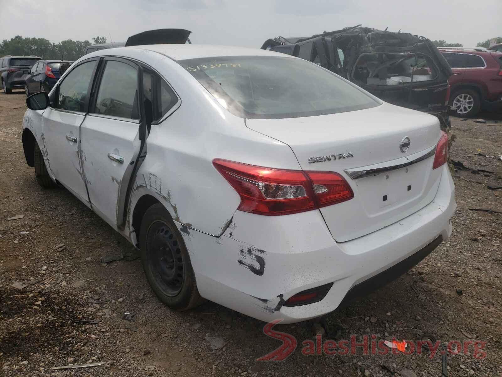 3N1AB7AP7KY359764 2019 NISSAN SENTRA