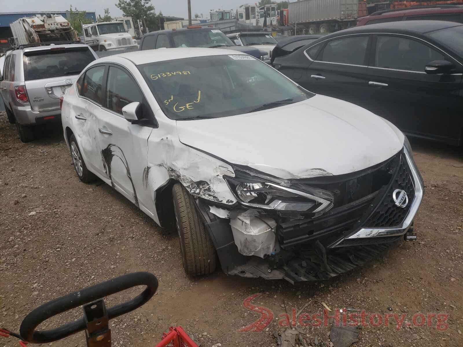 3N1AB7AP7KY359764 2019 NISSAN SENTRA