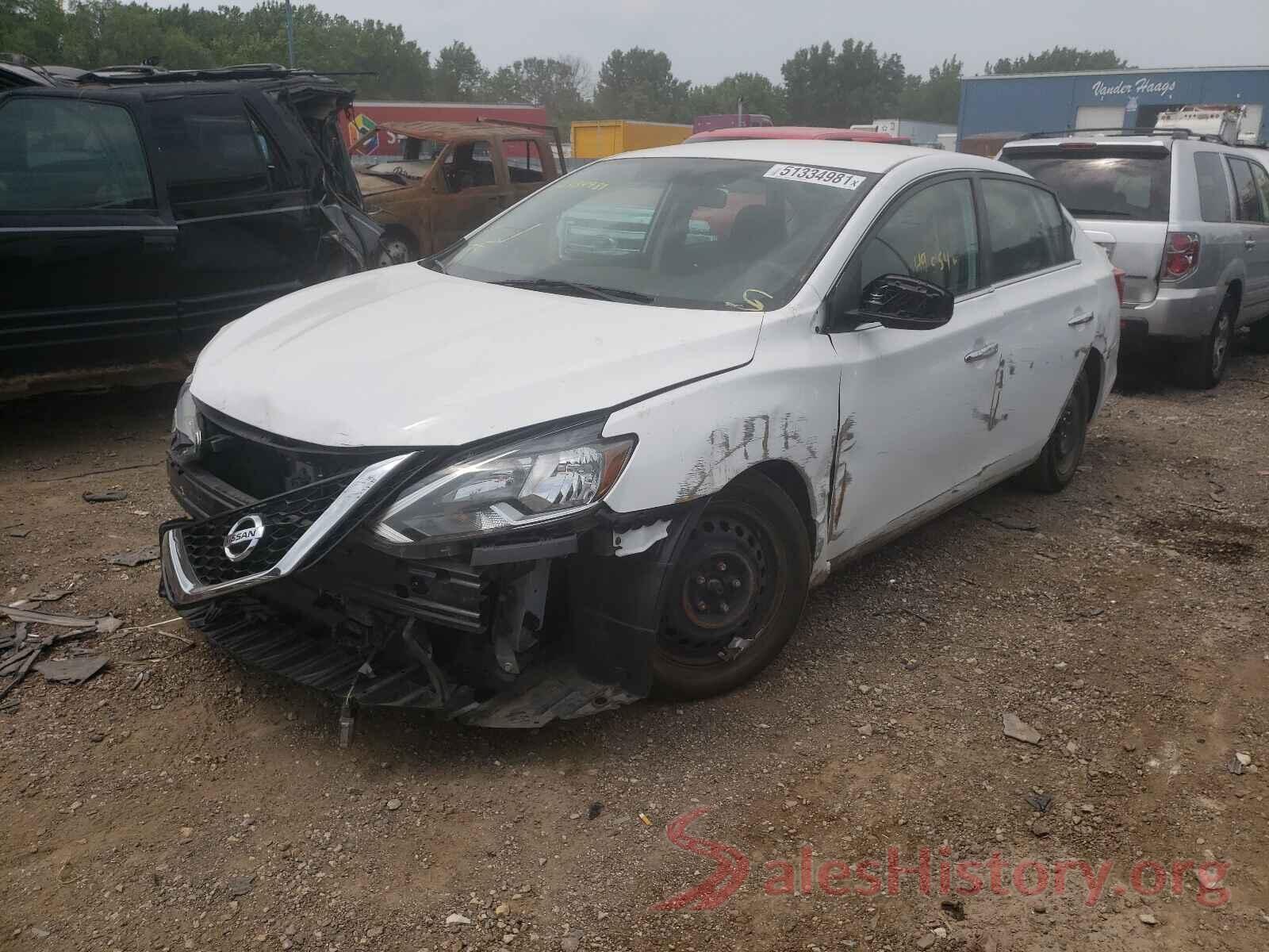 3N1AB7AP7KY359764 2019 NISSAN SENTRA