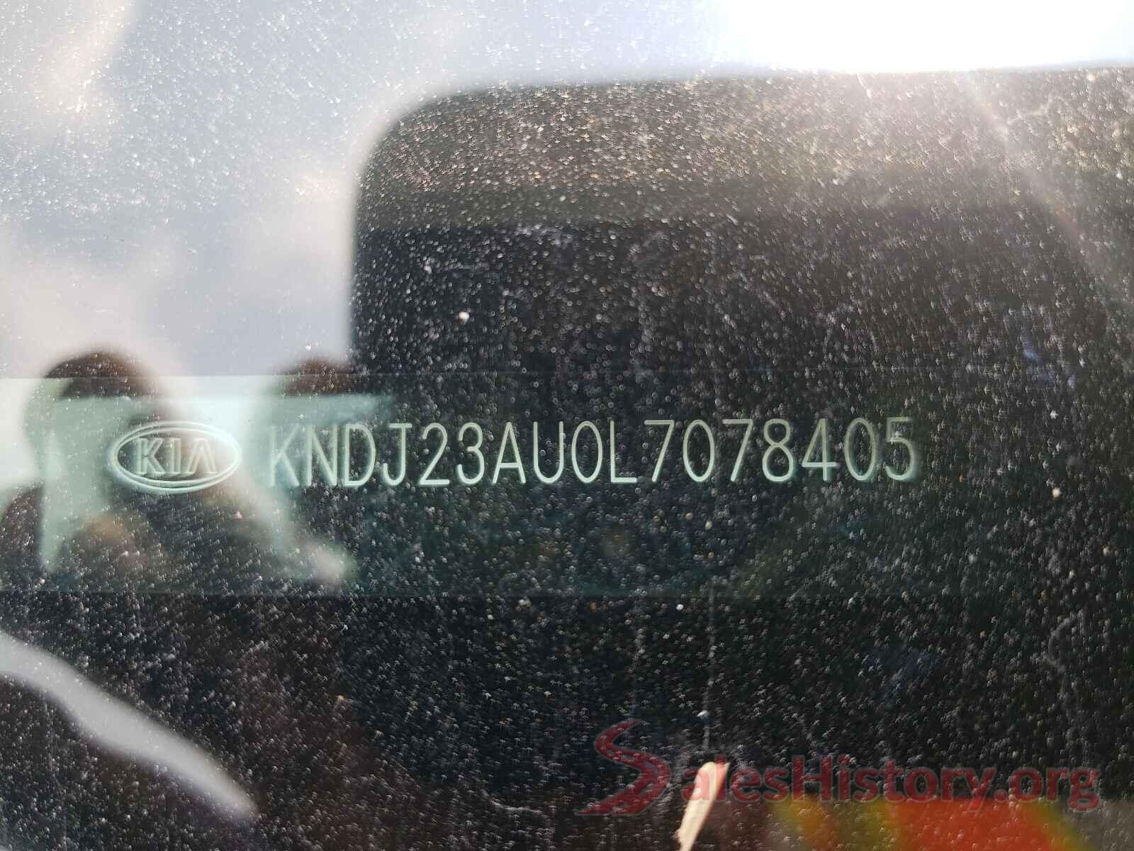 KNDJ23AU0L7078405 2020 KIA SOUL