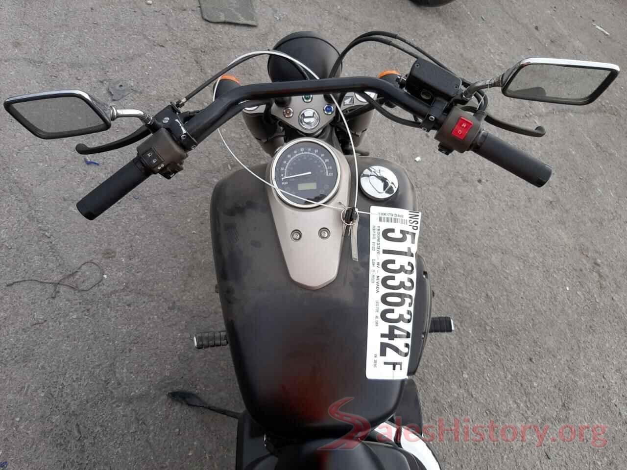 JH2RC5383DK300145 2013 HONDA VT CYCLE