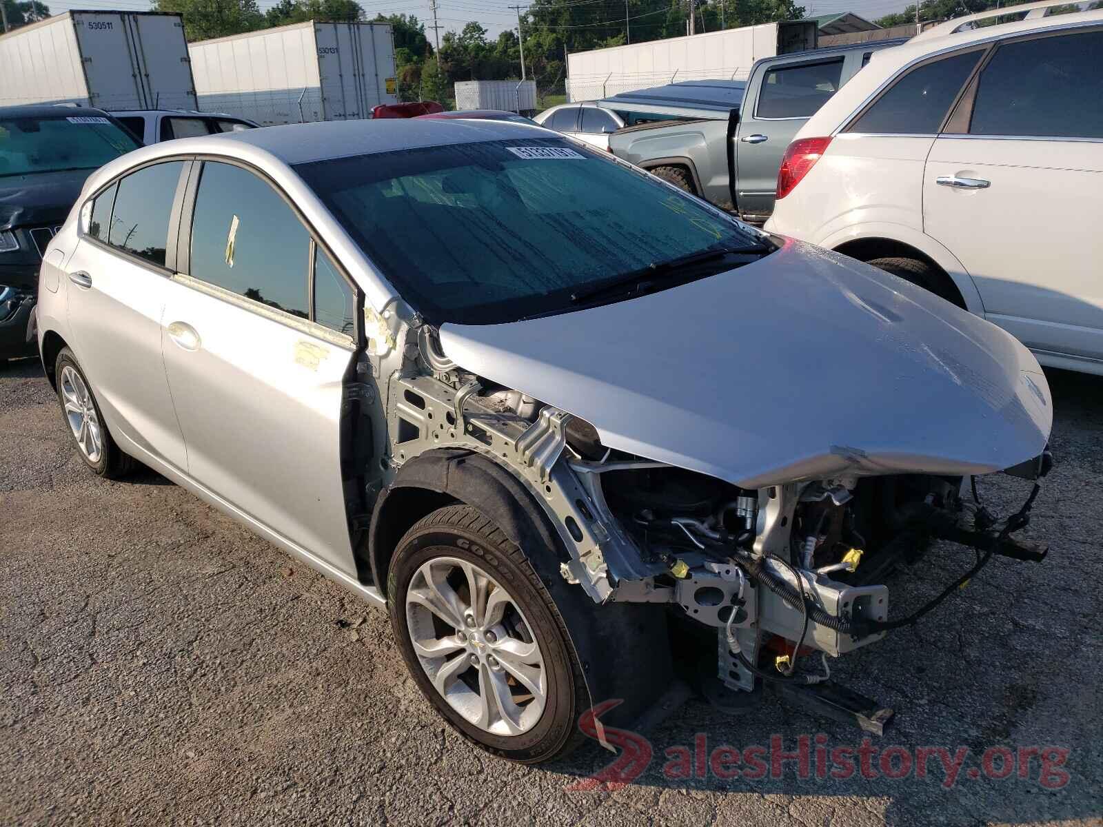 3G1BC6SMXKS612374 2019 CHEVROLET CRUZE