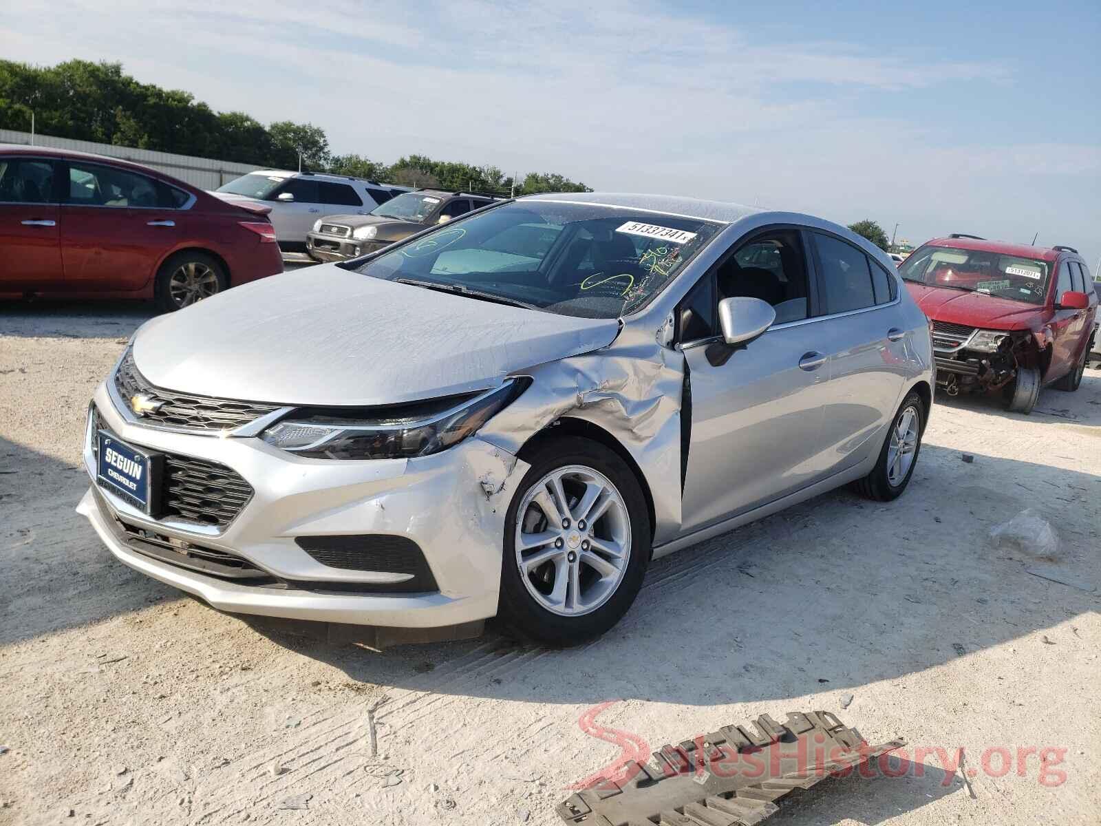 3G1BE6SM7HS540746 2017 CHEVROLET CRUZE