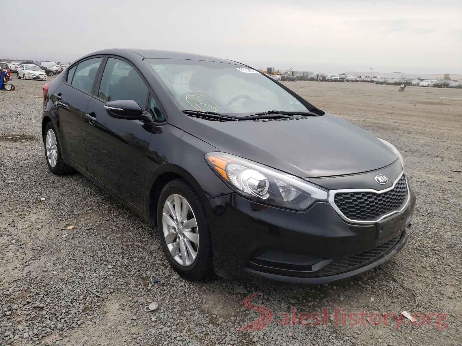 KNAFX4A67G5604154 2016 KIA FORTE