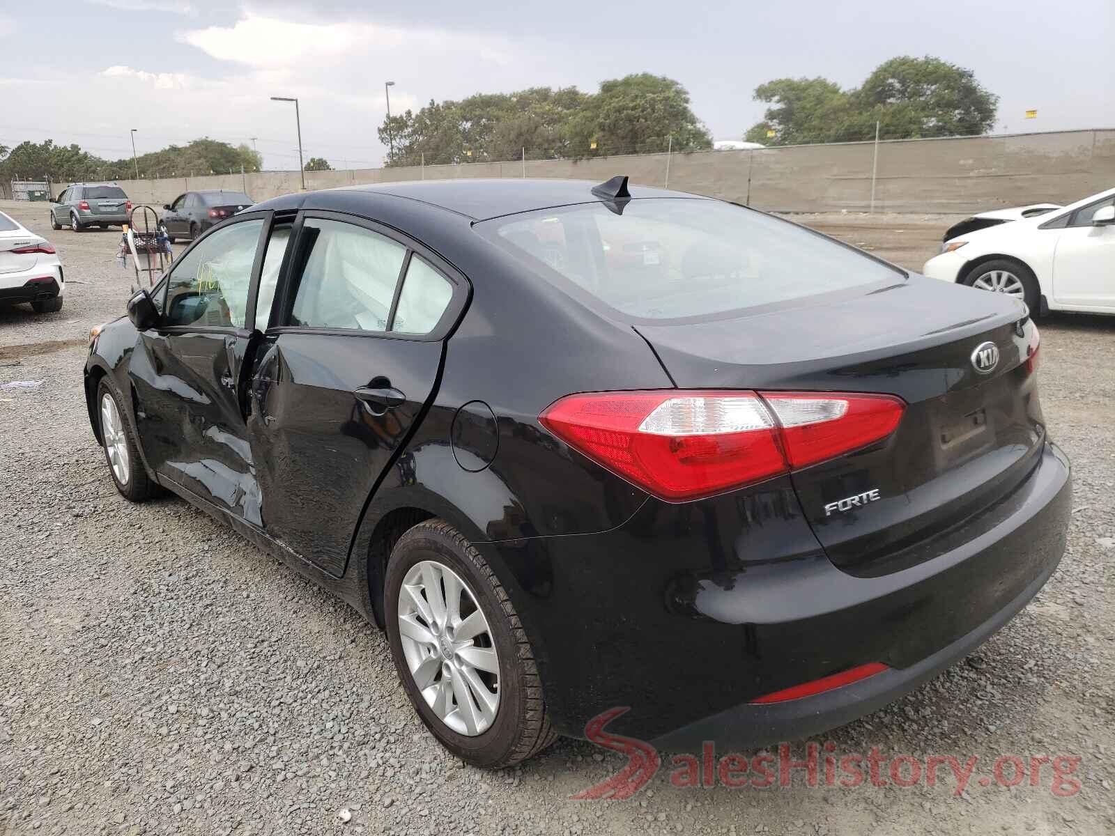 KNAFX4A67G5604154 2016 KIA FORTE