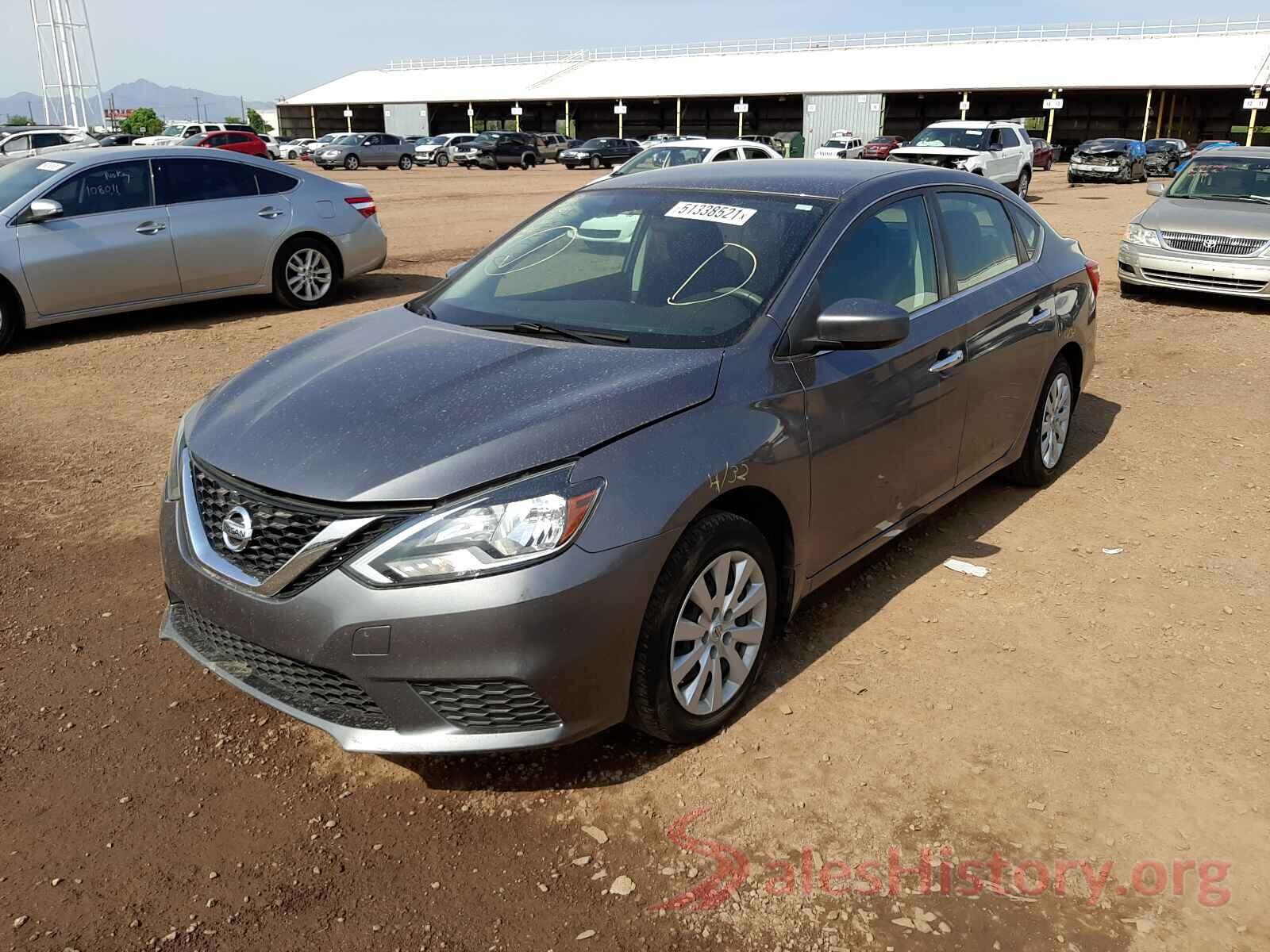 3N1AB7APXHL647249 2017 NISSAN SENTRA