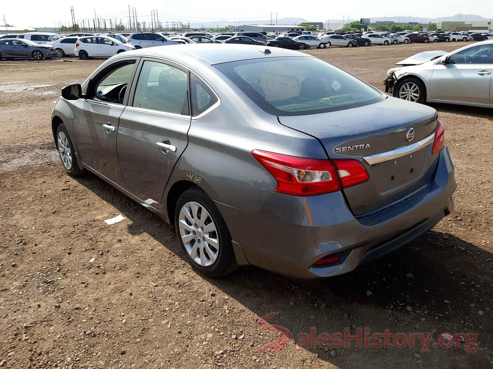 3N1AB7APXHL647249 2017 NISSAN SENTRA