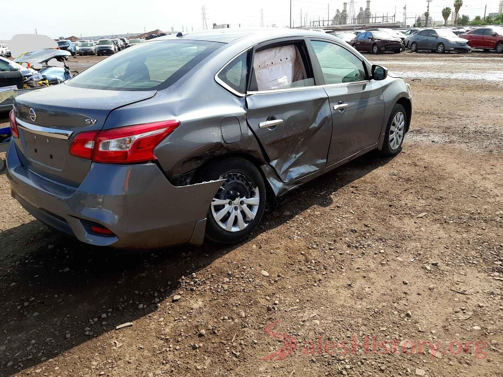 3N1AB7APXHL647249 2017 NISSAN SENTRA