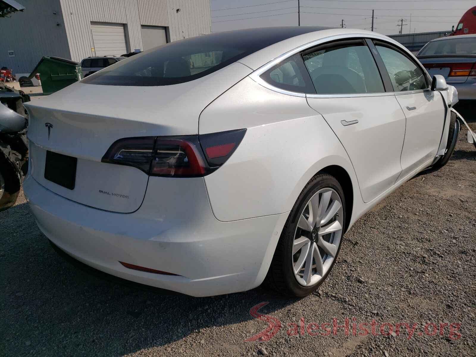 5YJ3E1EB9KF392544 2019 TESLA MODEL 3