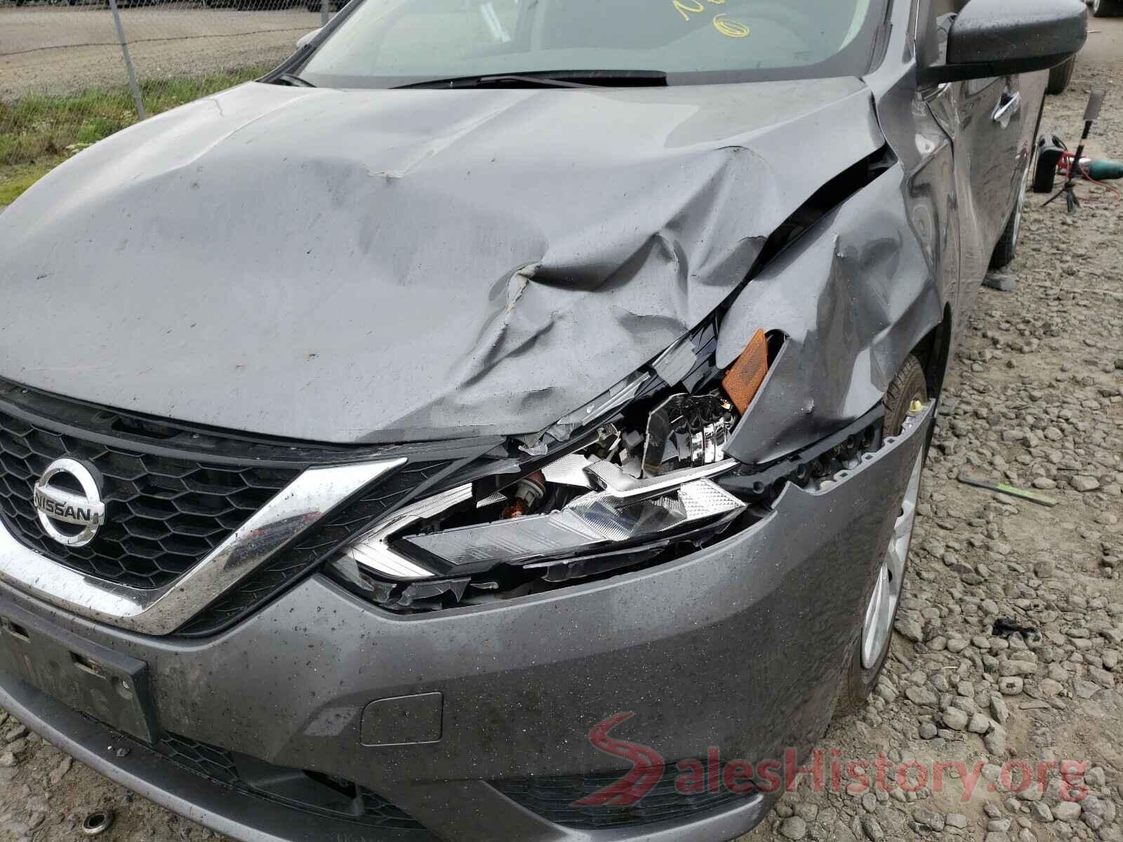 3N1AB7AP0KY273499 2019 NISSAN SENTRA