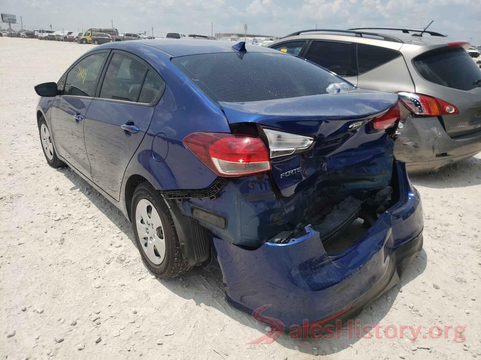 3KPFL4A71HE151131 2017 KIA FORTE