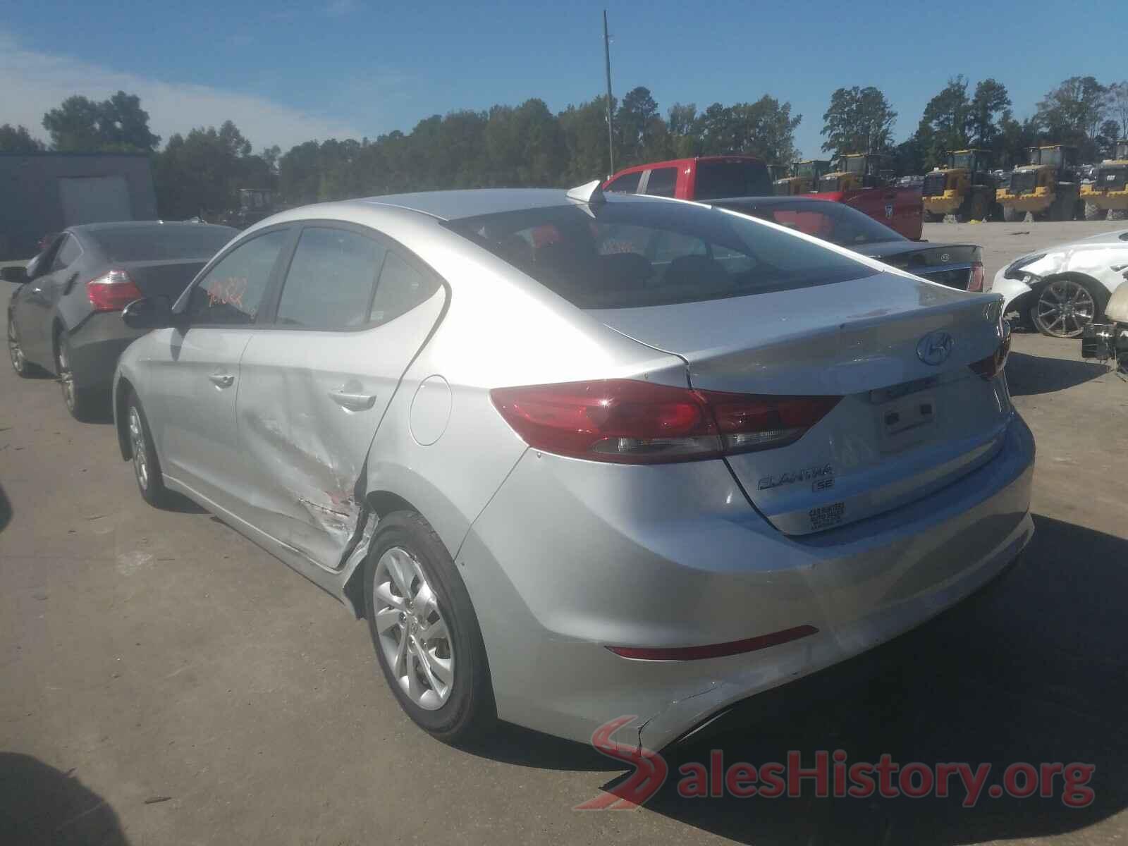 5NPD74LF0HH175254 2017 HYUNDAI ELANTRA