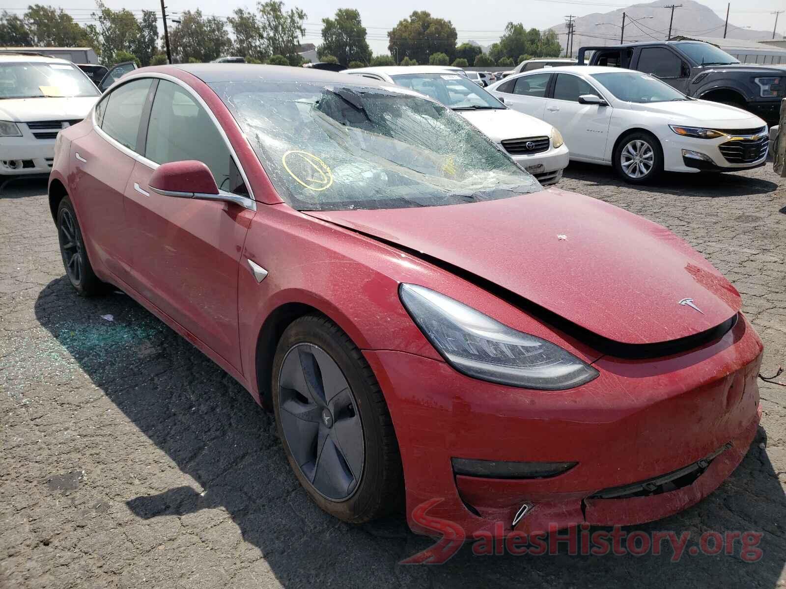 5YJ3E1EA0KF299080 2019 TESLA MODEL 3