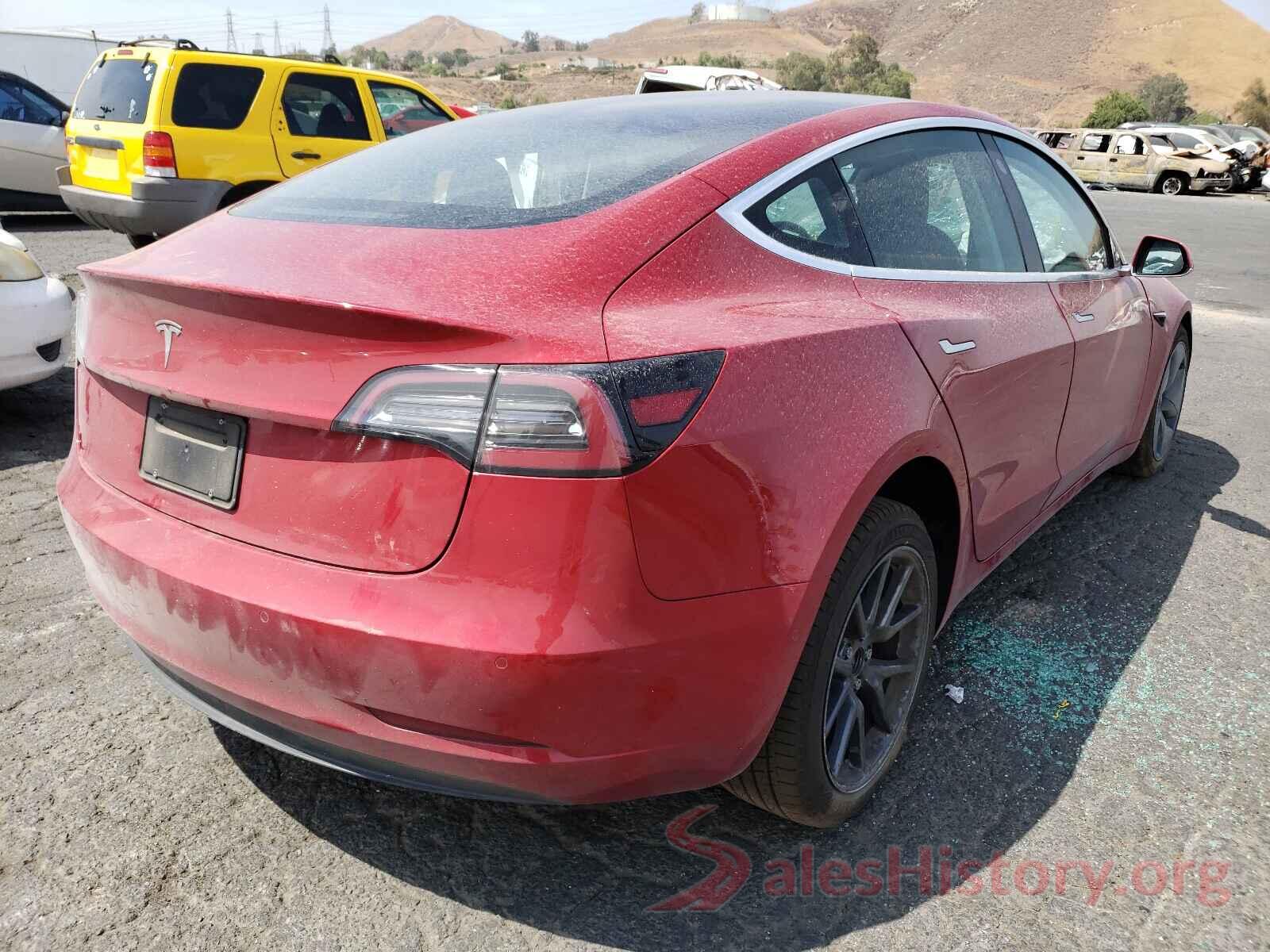 5YJ3E1EA0KF299080 2019 TESLA MODEL 3