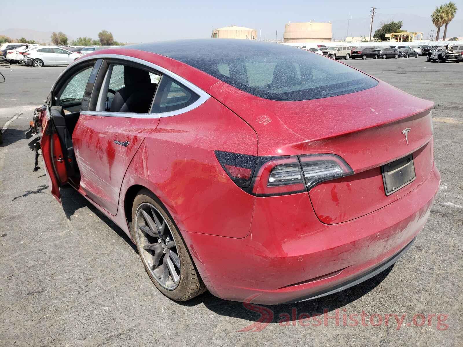 5YJ3E1EA0KF299080 2019 TESLA MODEL 3