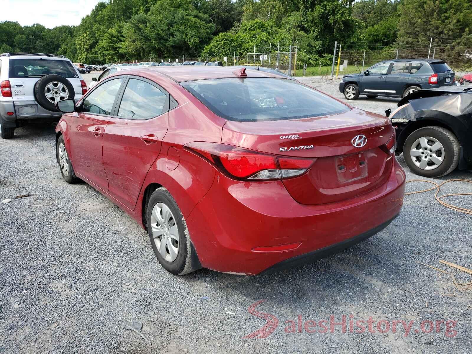 KMHDH4AE4GU600935 2016 HYUNDAI ELANTRA