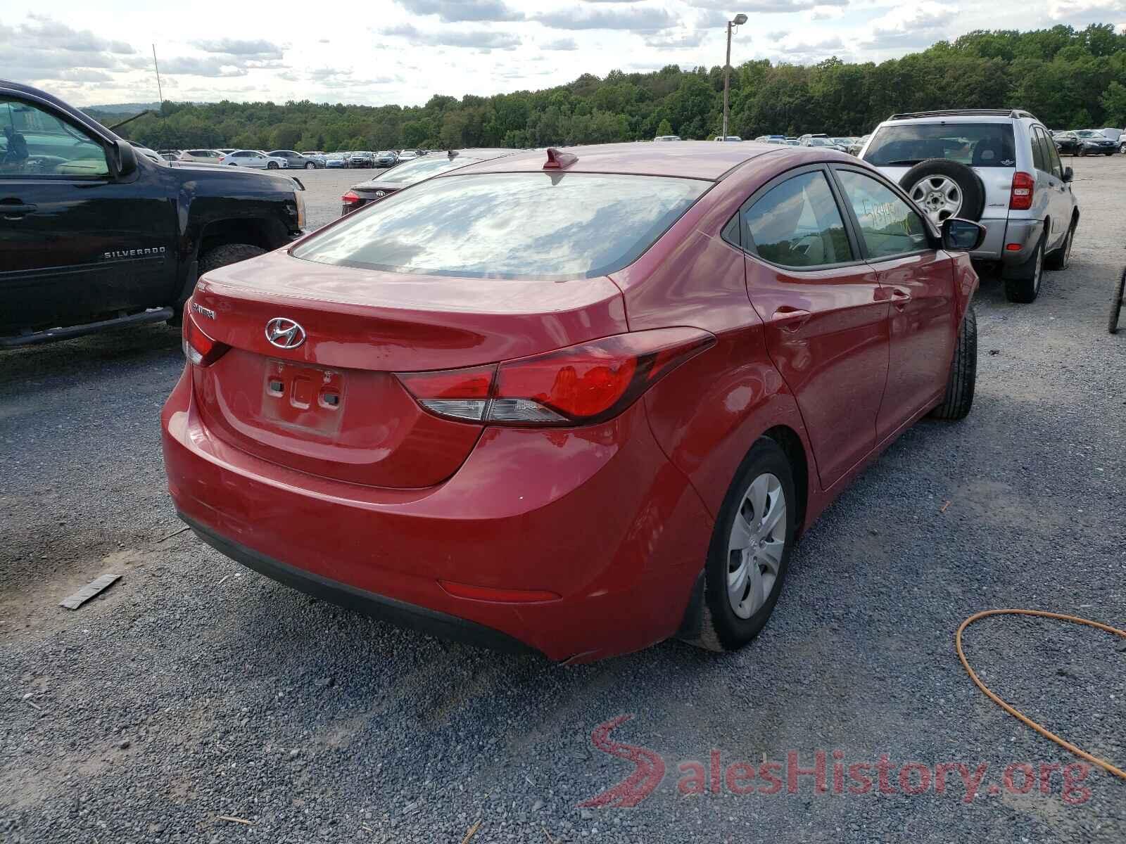 KMHDH4AE4GU600935 2016 HYUNDAI ELANTRA