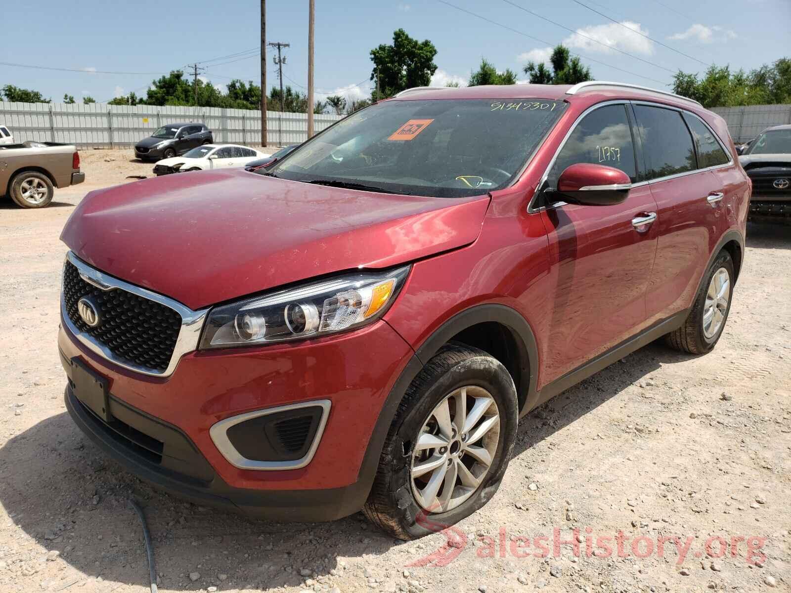 5XYPG4A38HG303527 2017 KIA SORENTO