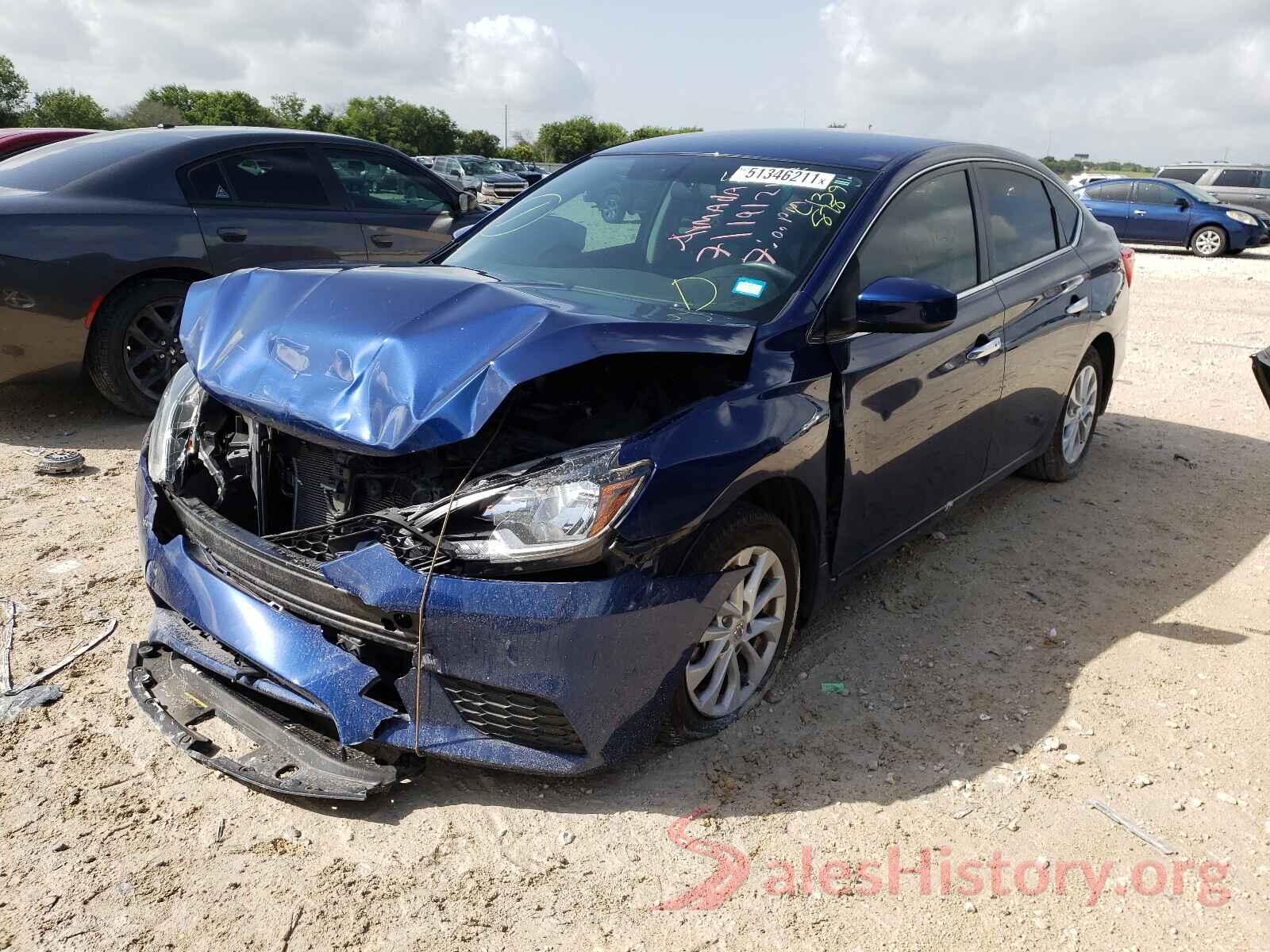 3N1AB7AP6KY439878 2019 NISSAN SENTRA