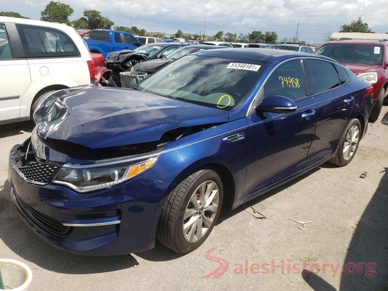 5XXGU4L32GG006147 2016 KIA OPTIMA