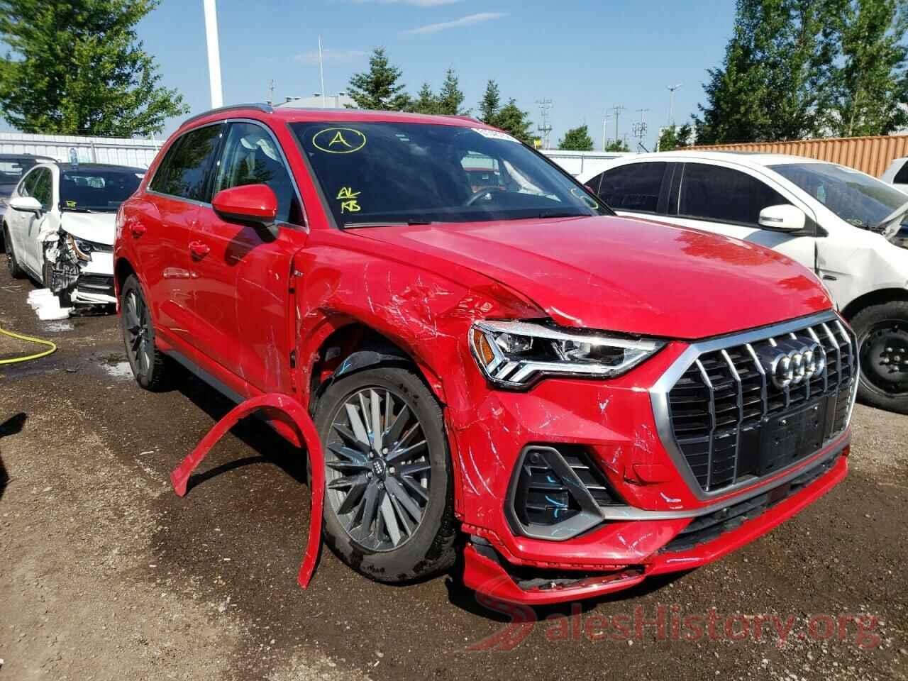 WA1EECF31L1041451 2020 AUDI Q3