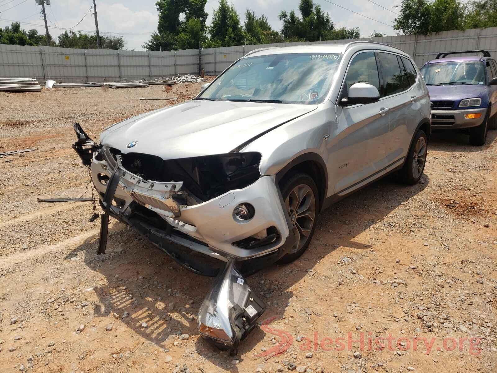 5UXWX9C32H0W67050 2017 BMW X3