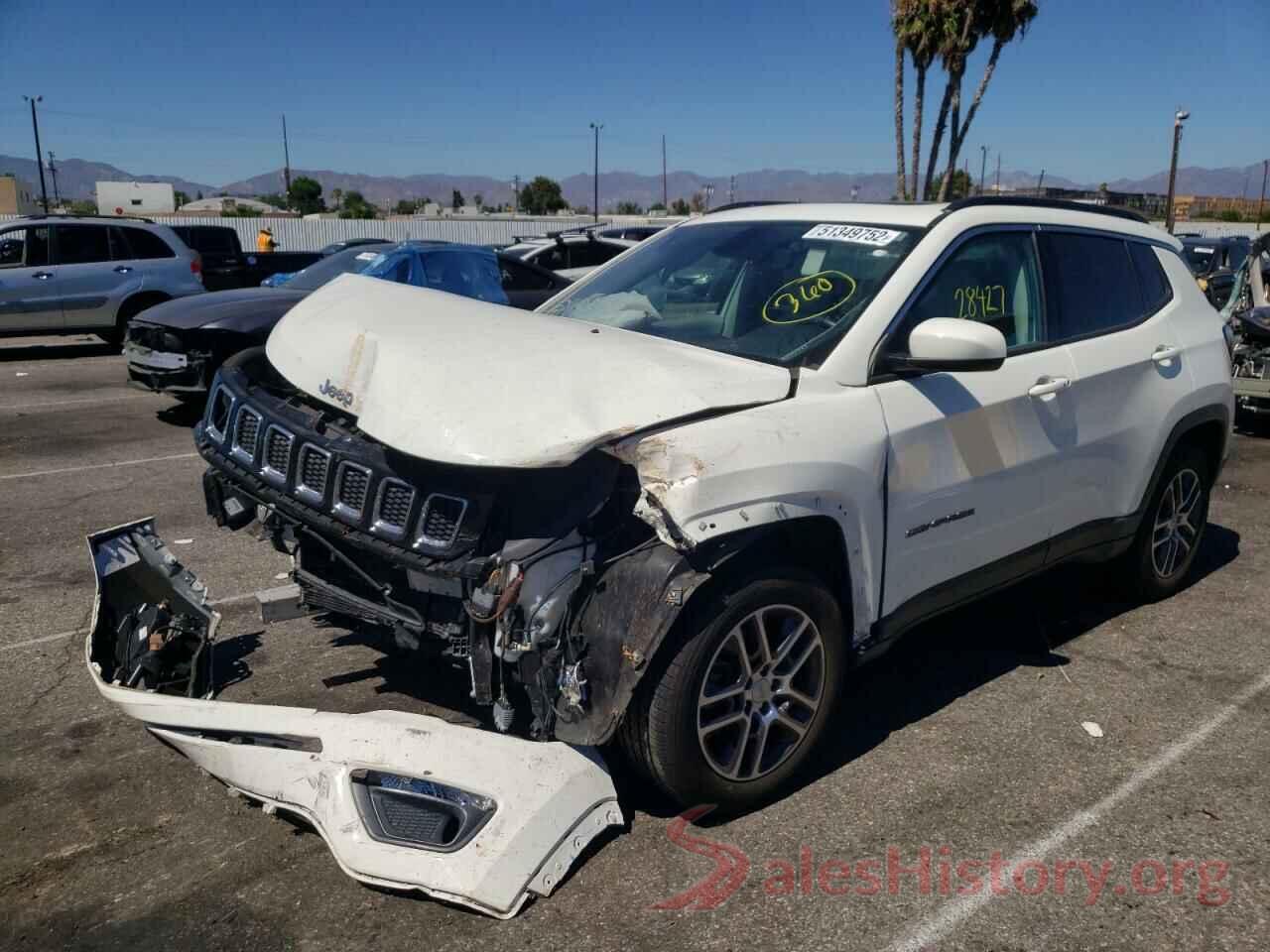 3C4NJCBB1JT489550 2018 JEEP COMPASS