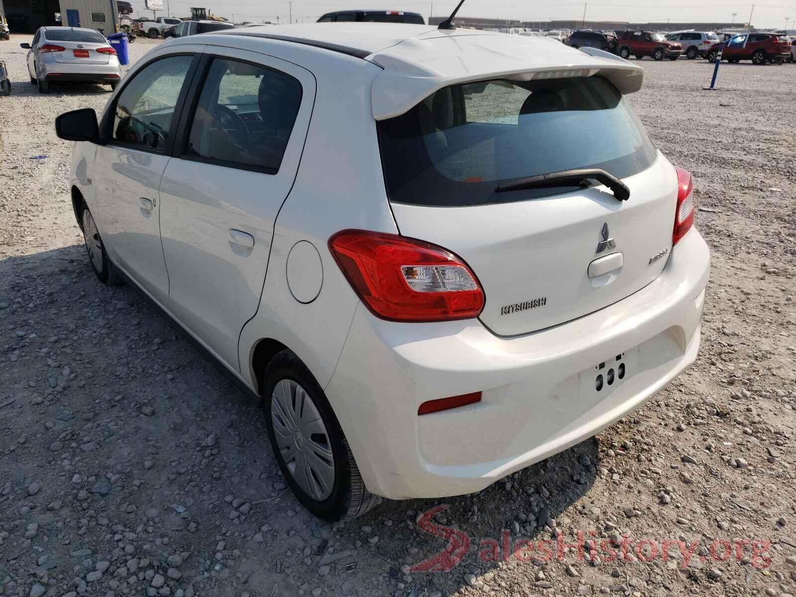 ML32A3HJ2HH022053 2017 MITSUBISHI MIRAGE