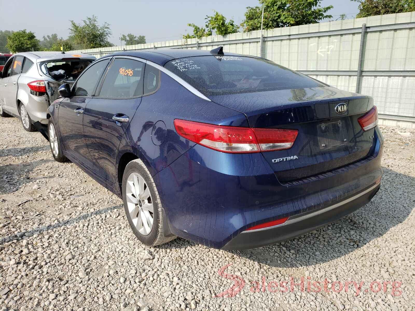 5XXGU4L35GG048036 2016 KIA OPTIMA