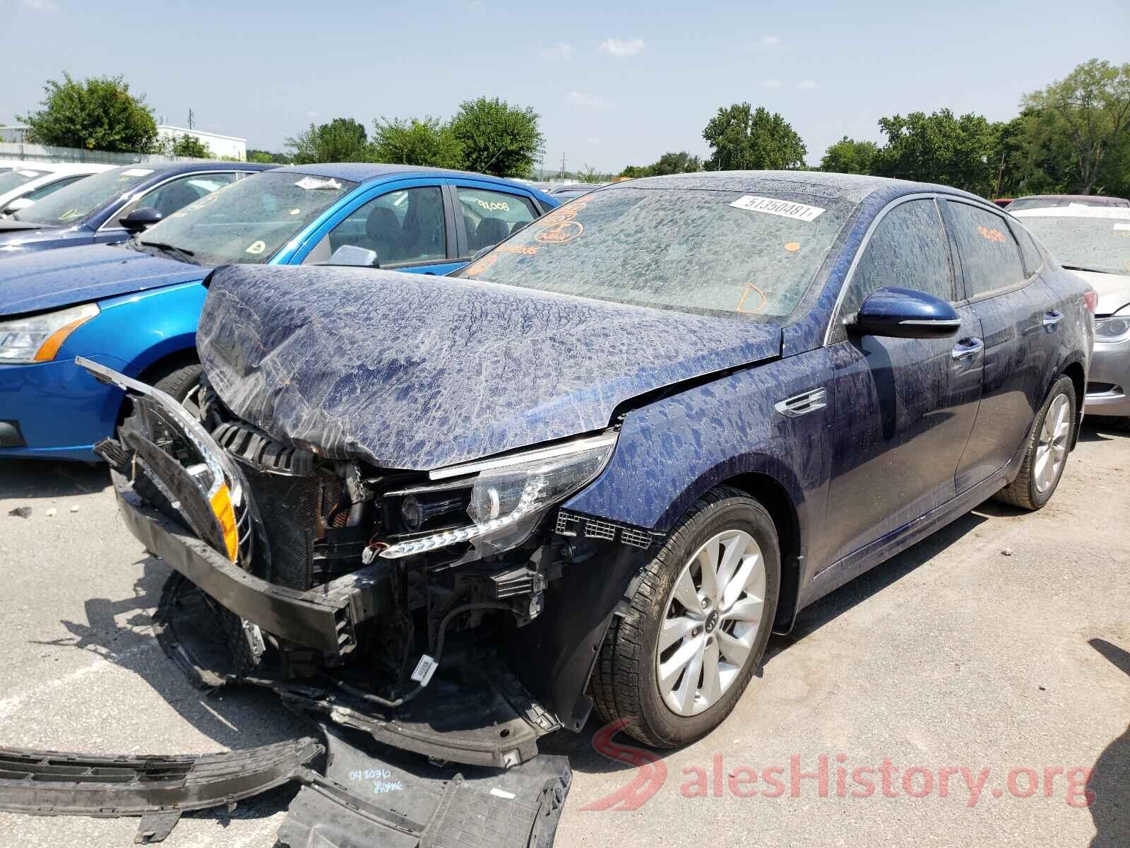 5XXGU4L35GG048036 2016 KIA OPTIMA