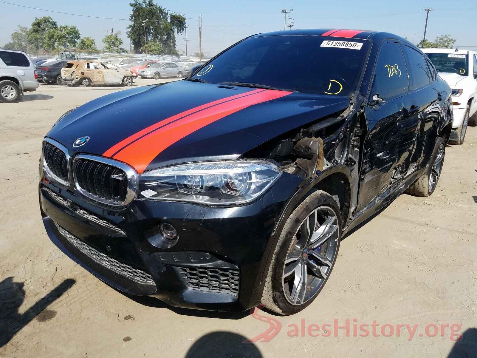 5YMKW8C37H0U71867 2017 BMW X6