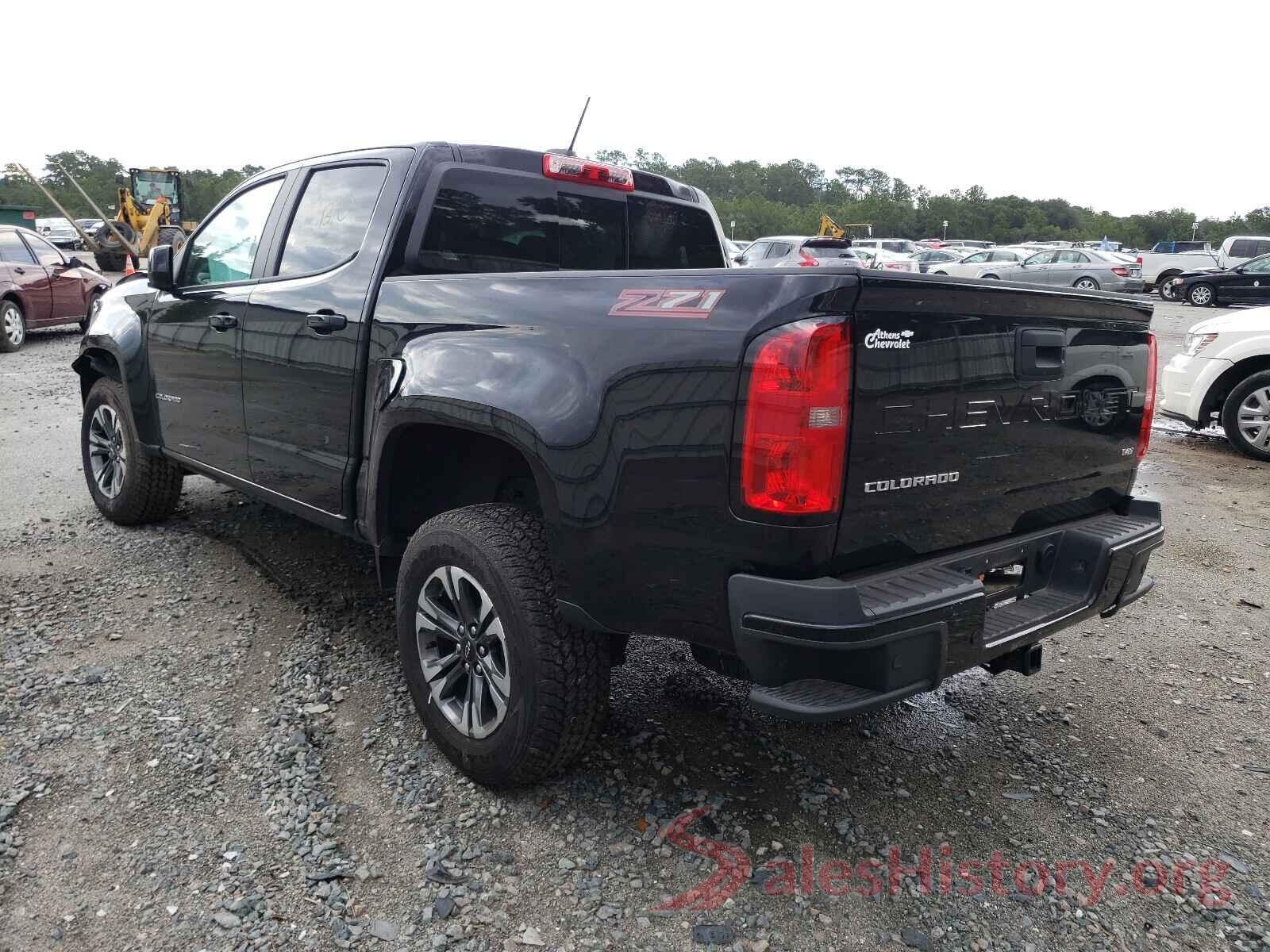 1GCGSDEN9M1210598 2021 CHEVROLET COLORADO