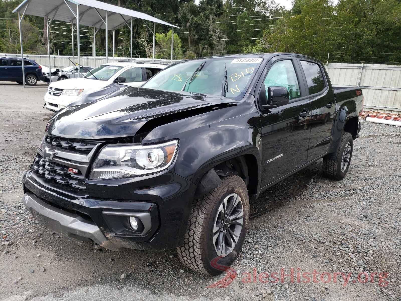 1GCGSDEN9M1210598 2021 CHEVROLET COLORADO