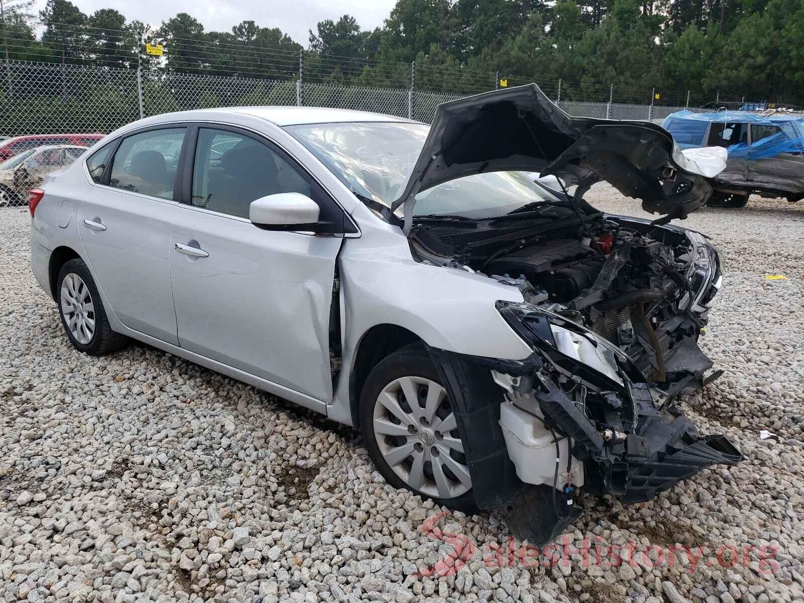 3N1AB7AP0HL673858 2017 NISSAN SENTRA